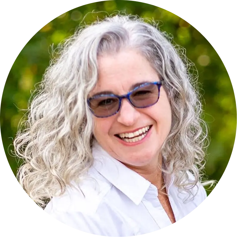 Close up of Lisa Cooperman smiling